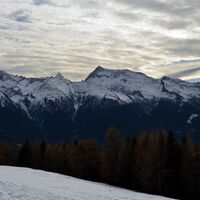 Das Panorama aus Ciamp dele Strie