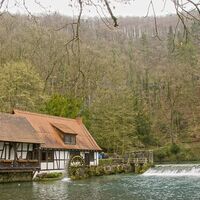 Historische Wassermühle in Blaubeuren