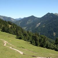 Blick von der Trausnitzalm