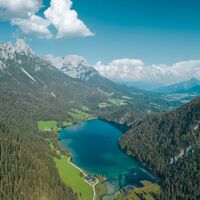 Scheffau_Hintersteiner See_Luftaufnahme_Sommer