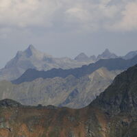 Blick zum Höchsteinkamm
