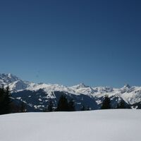 Ausblick in den Rätikon