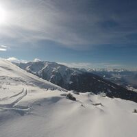 Blick zum Glungezer