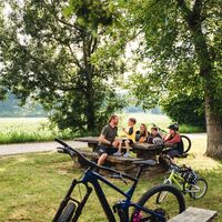 Pause am Lavantradweg