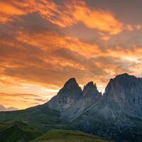 Sassolungo-Gruppe ©Archivio APT Val di Fassa