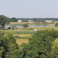 Blick vom Turm Biosphaerium Bleckede
