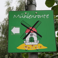 Schild Mühlentour