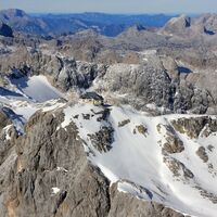 Matrashaus am Hochkönig mit "Übergossene Alm"