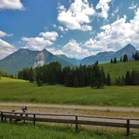 Ausblick von der Bärenmoosalpe