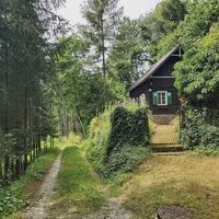 Wanderweg in Hart, Apfelland in der Oststeiermark