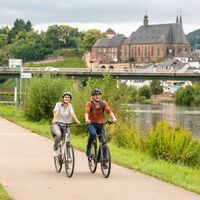 Auf dem Saar-Radweg