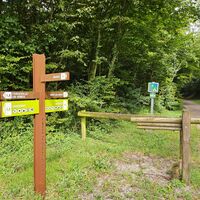 Grüner Weg von Vimeu nach Airaines Knotenpunkte Woirel