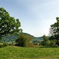 Panoramablick Rastplatz Mühlberg