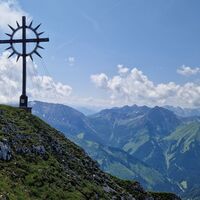 Gipfelkreuz der Kohlbergspitze