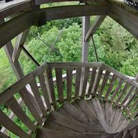 ganz schön hoch die Weinwarte