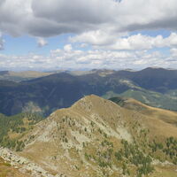 Blick nach Norden in die Nockberge