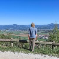 Aussichtsreich geht es bergauf