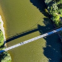 Geh- & Radweg Brücke über die Mur in Donnersdorf