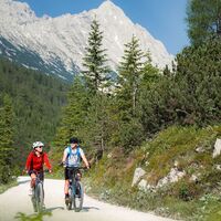Mountainbiken im Gaistal