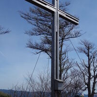 Burgsteinmauer Gipfelkreuz