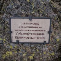 Gedenktafel Erzherzog Johann