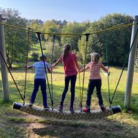 Spielgerät am Standort Nr. 4 auf dem häppy - Schaukelweg Hechingen