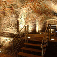 Kasematte unter dem Museum