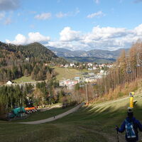 Abstieg vom Hirschenkogel