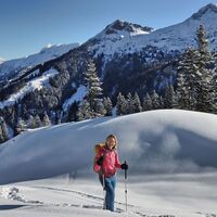 Eintauchen in die Winterlandschaft