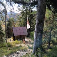 Rudolf-Jordan-Hütte auf dem Scheibenfelsen