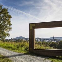 2. Station: "Rahmen" am Familienerlebnisweg Schmallenberg