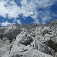 Blockkletterei im Hermann-Wöhs-Steig