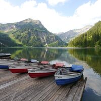 Boote am Vilsalpsee