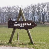 Hier geht es lang zum Wasserfall
