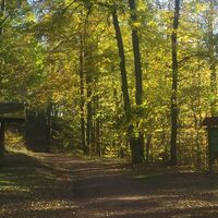 Schutzhütte an der Weinstraße zum Abzweig in die Landgrafenschlucht