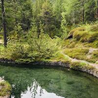 Teich im Bäderpark, auch "S-Teich" genannt