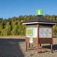 Startbeschilderung der oberen Ebene von Pärnävaara