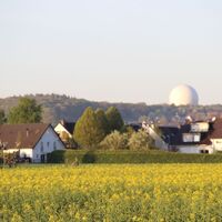 Aussicht auf das Radom