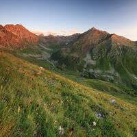 Abendstimmung Alp prasüra