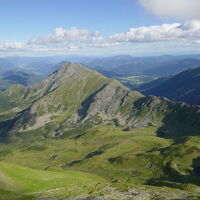 Blick zum Adlereck