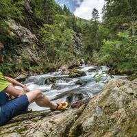 Rast am Alpinsteig