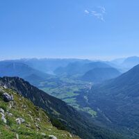 Blick zum Grundlsee und Grimming