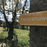 Beschilderung Panoramarundweg Thurner