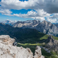 Passo Pordoi Canazei - ©Archivio APT Val di Fassa