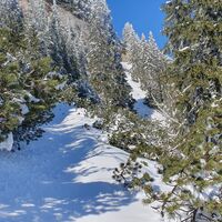 4.7 km Umkehrpunkt an der Klobentörlrinne