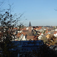 Blick auf die Busenbacher Kirche