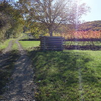 Wiederaufstieg am Kreuzweg