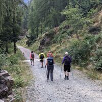 Weg innerhalb des Naturparks