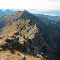 Bergtour - Große Klammspitze - Grat zum Feigenkopf