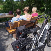 Radfahrer in der Mittelweser-Region